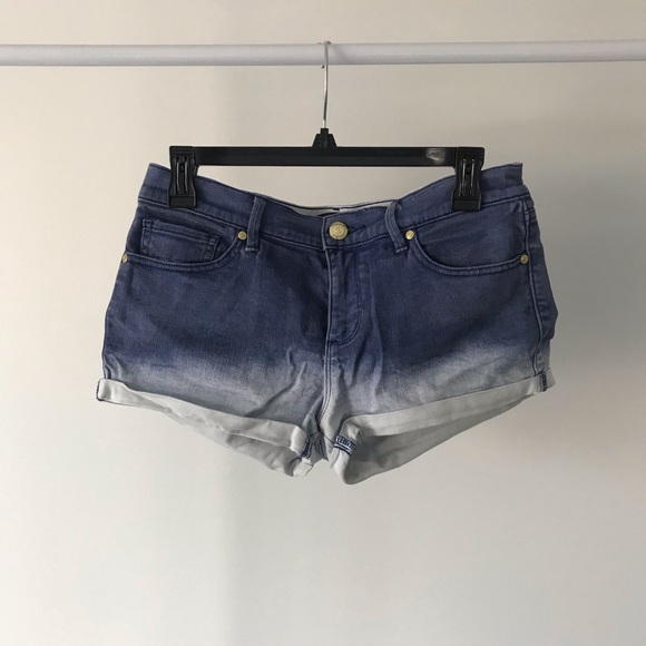 Juicy Couture Dip-Dyed Denim Shorts - Picture 4 of 6